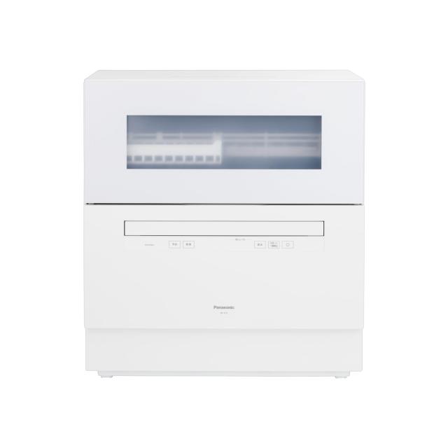 パナソニック 食器洗い乾燥機 NP-TH5-W ホワイト 分岐水栓必要 ストリーム除菌洗浄 エコナビ (.co.jpは配送のみ、設置不可)