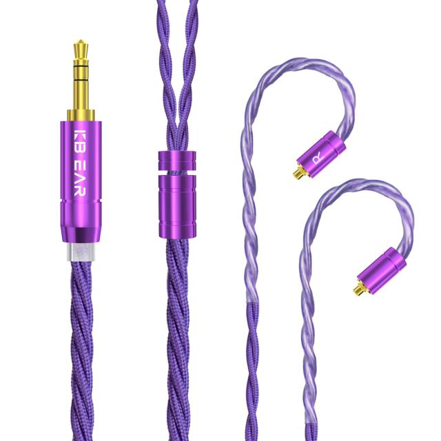 【KBEAR ST19】mmcx 3.5mmリケーブル 5N単結晶銅 ケーブル 3.5mmイヤホンアップグレードケーブル イヤフォン交換ケーブル SE846/SE535/SEの通販は 5,329円