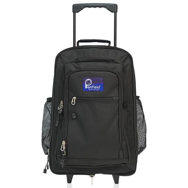 [ペンフィールド] キャリーリュック 2WAY キャリーケース リュック 大容量 拡張可能 タイヤカバー付 メンズ 20269505 ブラック F