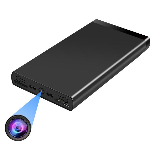 小型カメラ モバイルバッテリー型カメラ 【PSE認証済 54時間録画 1080P画質 自動暗視 重力センサー 256GBカード対応】 隠しカメラ スパイの通販は