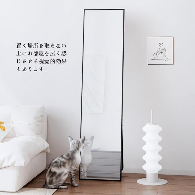 【新品同様！】スタンドミラー 全身鏡 姿見鏡 壁掛け ミラー 大型 直角 軽量 全ストア5%OFFクーポン配布中！】全身鏡 全身ミラー 170*70CM