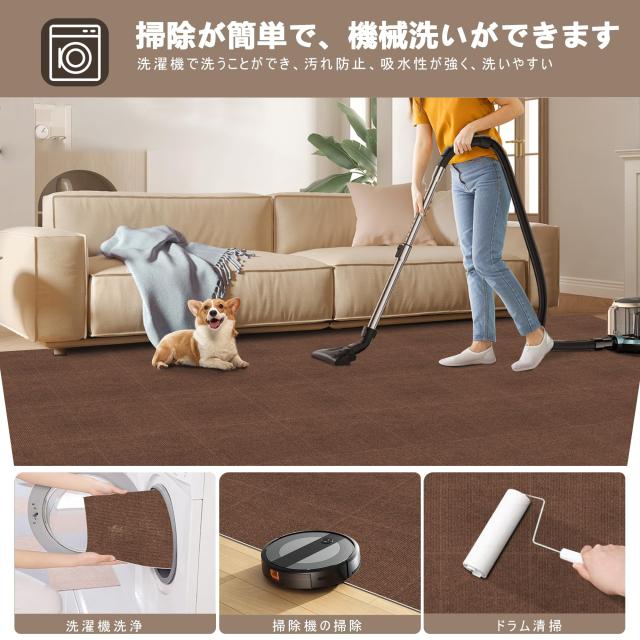 大判ジョイントマット 吸着マット 大判45*45*0.4cm40枚セット 限定ブランド】XIWEIYI ジョイントマット 大判タイルカーペット