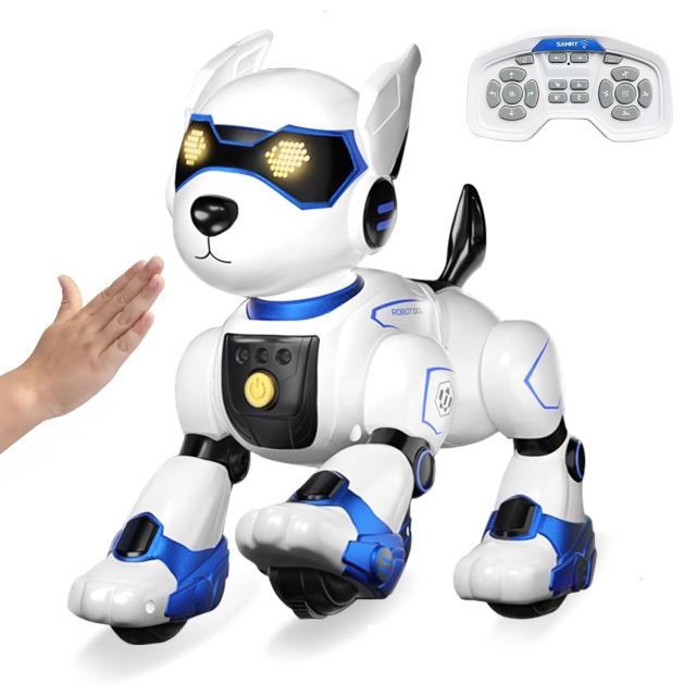 ロボット犬 音声認識機能付き ロボット犬 おもちゃ【2024年新登場】多機能ロボット犬 音声認識 簡単
