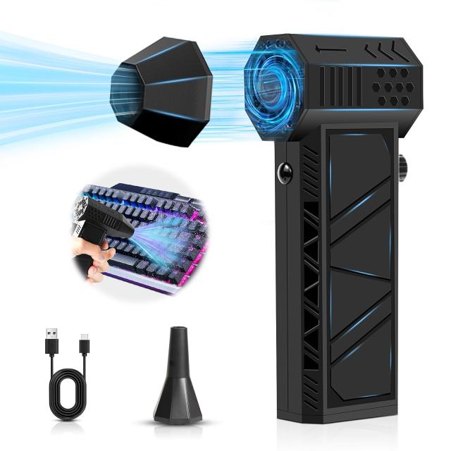 エアダスター ブロワー 洗車【2024昇級版52m／sの超風速】MJLN 小型ブロワー 電動エアダスター 130000RPM 高速回転 ブロワー強力 小型エの通販は