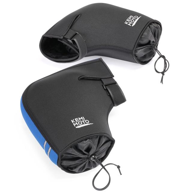 KEMIMOTO バイク ハンドルカバー スクーター 防風 防水 pcx 125cc xmax ミニバイク オートバイ 原付バイク 洗える 秋冬 防寒対策 バイク 5,302円
