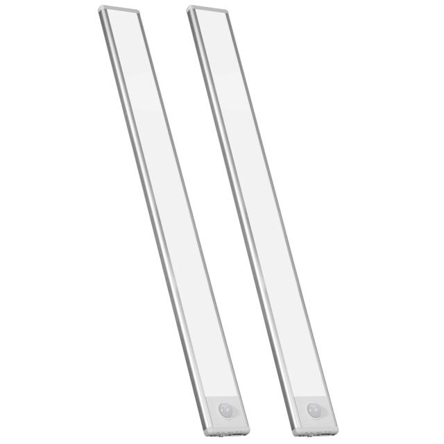 センサー付き充電式LEDライト、キャビネット/階段/廊下用、フットライト/バーライト 明暗センサー/人感センサー搭載、Type-C充電式、マグの通販は 6,199円