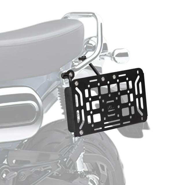 KEMIMOTO ダックス125 バイク用 サイドバッグサポート Dax125 左側専用