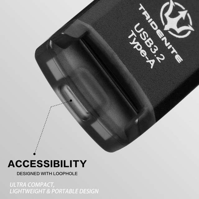 TRIDENITE 185MB/s SPEEDY MicroSD 512GB + DDR200 カードリーダー, USB 3.2 Type-A MicroSD用 小型OTG 外付メモリカードリーダー アダプ_5