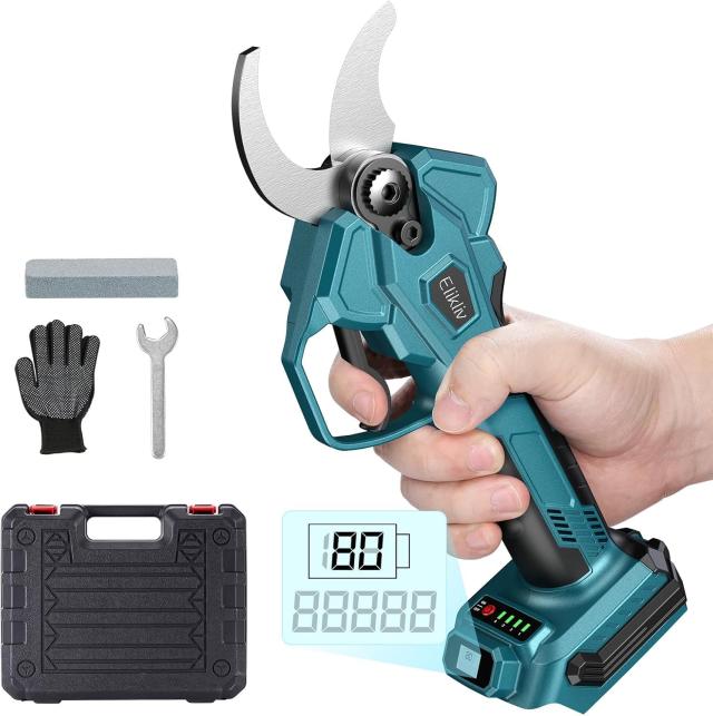 Elikliv 充電式剪定ばさみ 電動剪定バサミ 電動ハサミ Elikliv 充電式剪定ばさみ 電動剪定バサミ 電動ハサミ