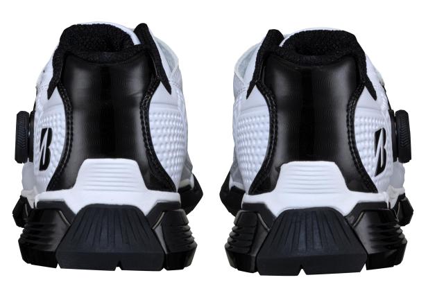 ブリヂストン スパ イクレスゴルフシューズ ゼロ・スパ イク バイター ツアー SH2401 メンズ ホワイト/ブラック 25.0cm 3E