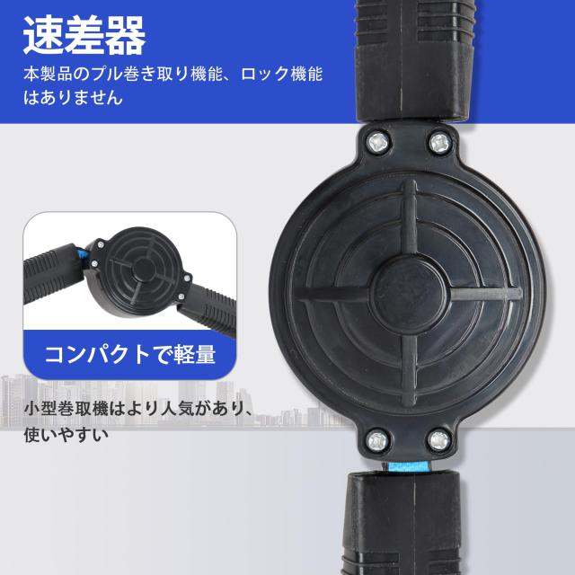 UIANSP 新規格安全帯 フルハーネス用ダブルランヤード ２本 兼用ランヤード 巻取り式 フルハーネス型 ランヤード 墜落制止用器具 安全_3