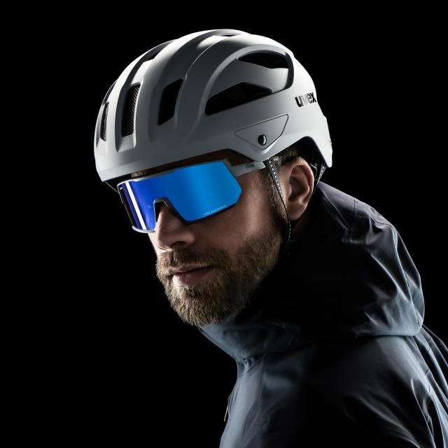 [ウベックス] スポーツサングラス UV400 ミラーレンズ くもり止め クリアレンズ付属 sportstyle 236 (ライノー/ディープスペースマット) ウベックス スポーツサングラス UV400 ミラーレンズ くもり止め クリア