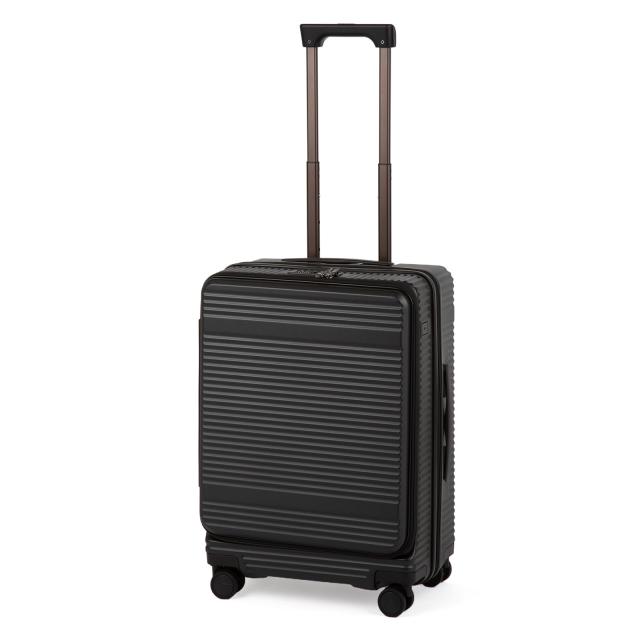 ACE エーストーキョー スーツケース 大型 大容量 ｌサイズ 5泊6日 6泊7日 68L/77L フロントオープン 容量拡張機能 キャスターストッパ