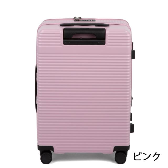 ACE エーストーキョー スーツケース 大型 大容量 ｌサイズ 5泊6日 6泊7日 68L/77L フロントオープン 容量拡張機能 キャスターストッパ_1