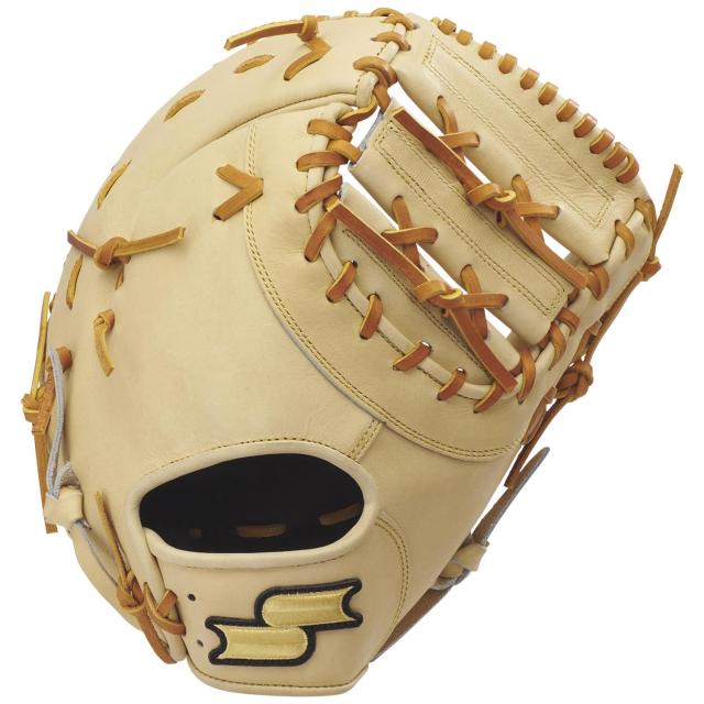 SSK(エスエスケイ) 野球 硬式ミット 硬式特選ミットシリ ーズ 一塁手用 SPF130 キャメル/タン(1247) R(左投げ)