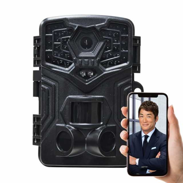 WTW 塚本無線 トレイルカメラ 防犯カメラ 4800万画素 APモード スマホ対応 夜間撮影 乾電池 防水 安心の国内サポート WTW-TC2792APの通販は