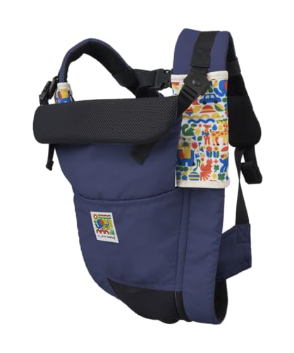 日本エイテックス ユーモベビー 5WAYキャリー ネイビー 新生児から使える 寝かせ抱き しっかり抱き 対面抱き 前向き抱き おんぶ 5WAY抱っの通販は