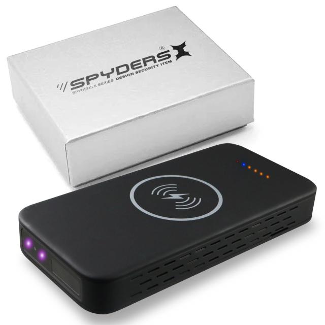 スパ イダーズX スパイカメラ 1080P 充電器型カメラ 小型カメラ A-623 防犯カメラ 赤外線 人感検知 ワイヤレス充電 256GB対応の通販は