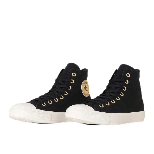 スニーカー オールスター ゴールドパッチ ALL STAR GOLDPATCH HI ブラック/ゴールド 26.5 cm
