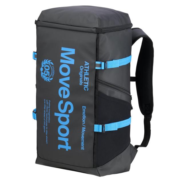 デサント バックパック リュックサック 通学 部活 ビジネス 40L PCポケット 抗菌消臭 再起反射 MOVESPORT BKWH(DMA