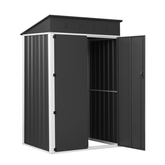 スチール物置 【大型】 物置 屋外 戸外収納庫 スチール 幅192 奥行き118 高185 大型 収納庫