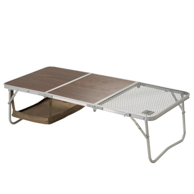 DOD(ディーオーディー)ソロリチューボー ソロキャンプ用 薄型収納 コンパクト ロースタイル テーブル TB1-070-TN