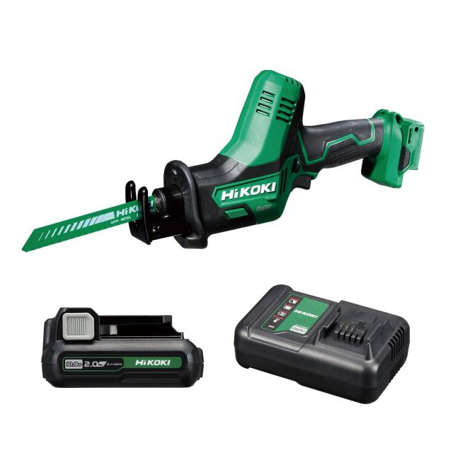 HiKOKI(ハイコーキ) 10.8V 充電式 セーバソー レシプロソー CR12DA 2.0Ah蓄電池・充電器付 ケース別売 CR12DA(BS)