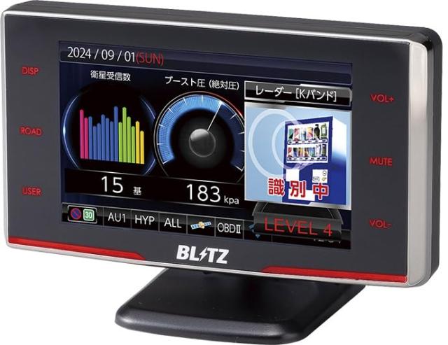 BLITZ(ブリッツ) Touch-LASER TL314R MSSSスキャン機能搭載で誤警報50％低減! 新周波数使用移動オービスMSSS対応！ 新開発フルオート機能の通販は 34,732円