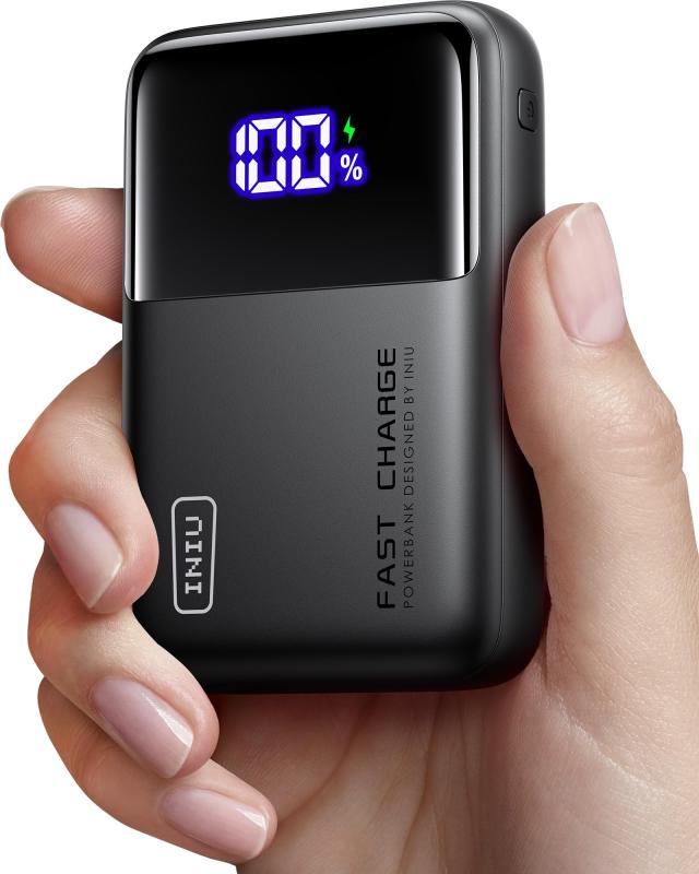 INIU P63-E1 モバイルバッテリー 100W 大容量 25000mAh 超コンパクトサイズ 急速充電【USB-C入出力ポート PSE認証済 3台同時充電】モバイの通販は