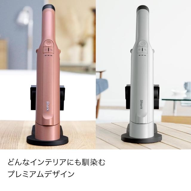 Shark シャーク 掃除機 ハンディクリーナー コードレス EVOPOWER DX WV515JGY ハンディ掃除機 ハンディ クリーナー 充電式 ストーングレ