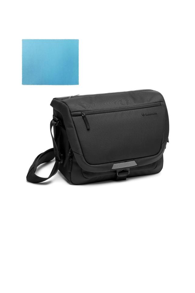 Manfrotto カメラバッグ 【ネット限定】Advanced メッセンジャー M III ショルダー 12L ミラーレス 撮影機材収納 軽量 コンパク