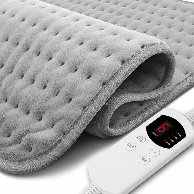 【ネット限定】 Merpin ホットマット 電気ホットマット 一人用 約40*76cm ホットカーペット ６段階温度調整 4種類の時間帯タイミンの通販は