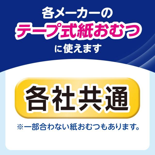 リリーフ 【ケース販売】 テープ式おむつ用パッド 夜もぐっすり超安心8回分 120枚 (30枚×4パック) 【ネット限定】