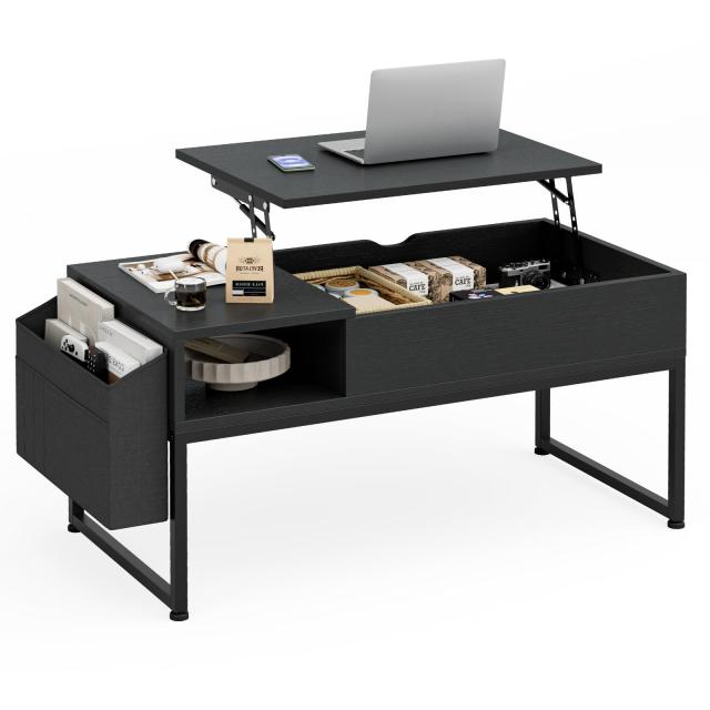 ローテーブル 昇降式 コーヒーテーブル 木製リフティングテーブル 多機能 IKIFLY ローテーブル 昇降式 コーヒーテーブル 木製リフティング