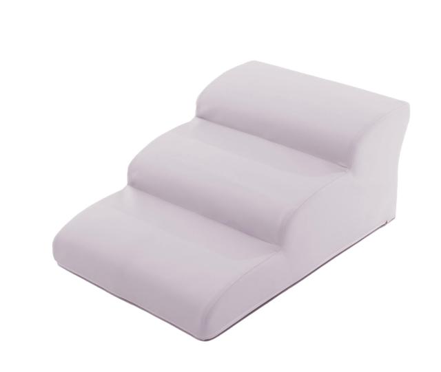セルタン(Cellutane) ドッグステップ 3段 ワイド グレー PVC生地 ペット用 階段 幅広 日本製 A389a-a-738GRY