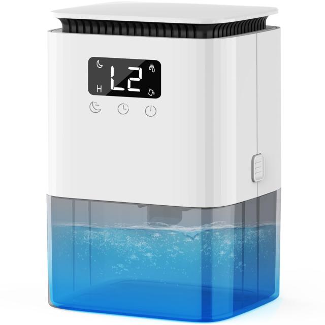 【2025最新型 除湿量アップグレード!】除湿機 小型 除湿器 除湿機 空気清浄機 強力除湿 除湿機 衣類乾燥 1200ml大容量 350ML/日除湿量 自の通販は 6,468円