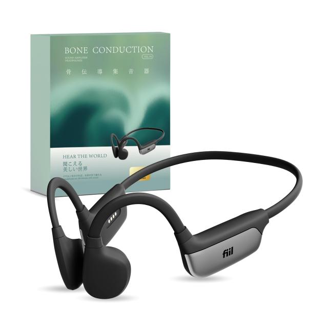 FIIL 集音器 骨伝導 高齢者 しゅうおんき BT5.3 耳に入る必要はない ノイズ低減 マグネット式充電 5段階音量調節 4種類モード 電話/音楽