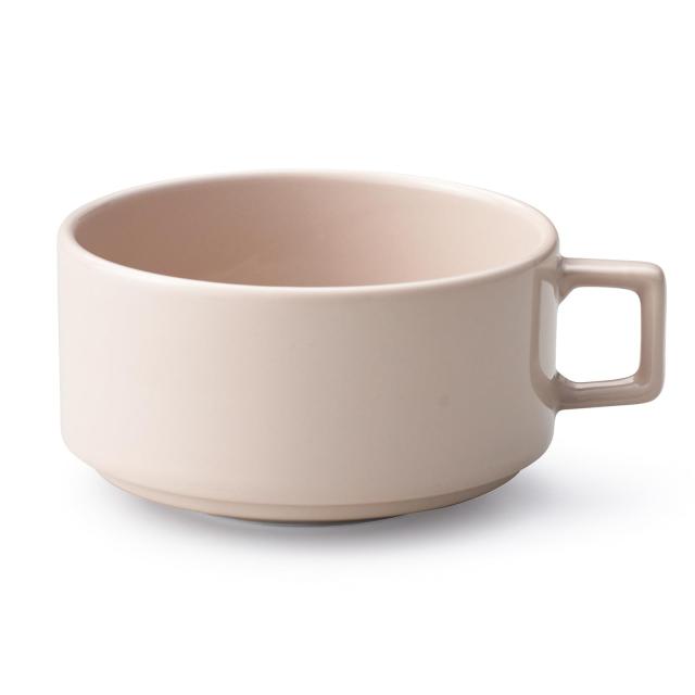 aito製作所 クルール couleur  スープカップ 約270ml 電子レンジ可 食洗機対応 ピンク 美濃焼 日本製 567063