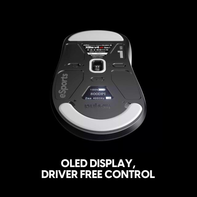 Pulsar Gaming Gears Xlite v4 eS Mini ワイヤレス ゲーミングマウス