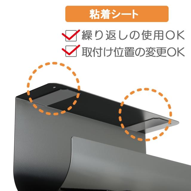 オークス レイエ Leye キッチンペーパー ハンガー ホルダーレギュラー グレー 吊戸棚に付けられる ペーパーサイズ幅~24.5cm 直径~12cmま