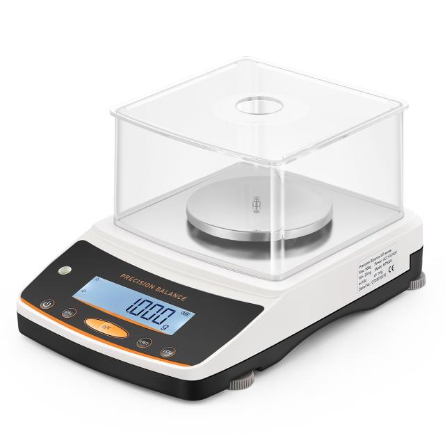 Bonvoisin デジタルはかり 電子スケール 0.001g ±0.005g誤差範囲 32h連続使用可能 内蔵電池 学校 宝石店 充電式 日本語マニュアル付き (の通販は