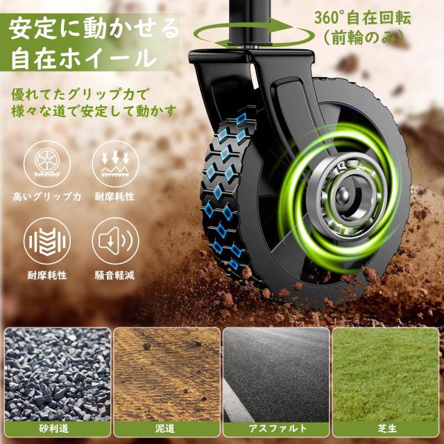 Raynesys キャリーワゴン 小型 容量65L-90L 耐荷重100kg 長物対応 後部