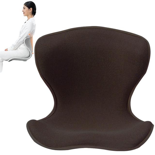 Fokon 広い背もたれ クッション 椅子 オフ ィスチェア姿勢矯正 腰サポート 背当てクッション ゲーミングざいす座椅子やベッドの上で座る の通販は