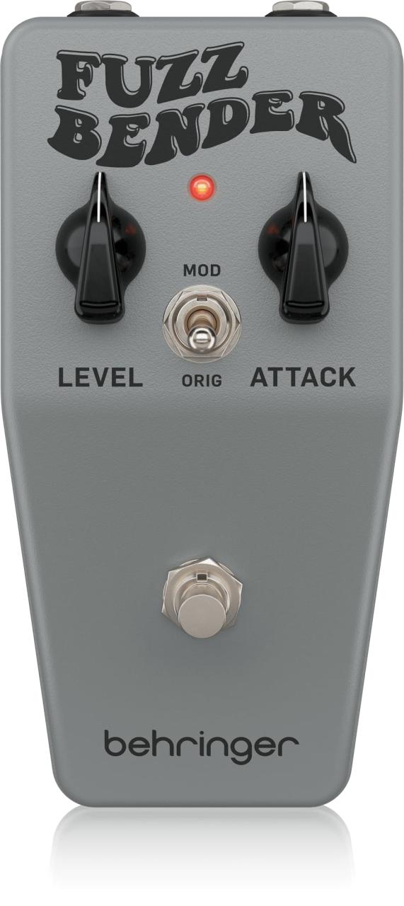 ベリンガー Behringer ビンテージスタイルファズペダル 伝説的なファズペダルを再現 2モード搭載 コンパクトなメタル筐体 FUZZ BENDER