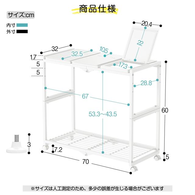PRTONE ゴミ箱 分別 ゴミ袋ホルダー 3分別*45L ダストボックス キャスター付き 分別ゴミ箱 ふた付き おしゃれ スリム 3連 大容量 10L〜55_2