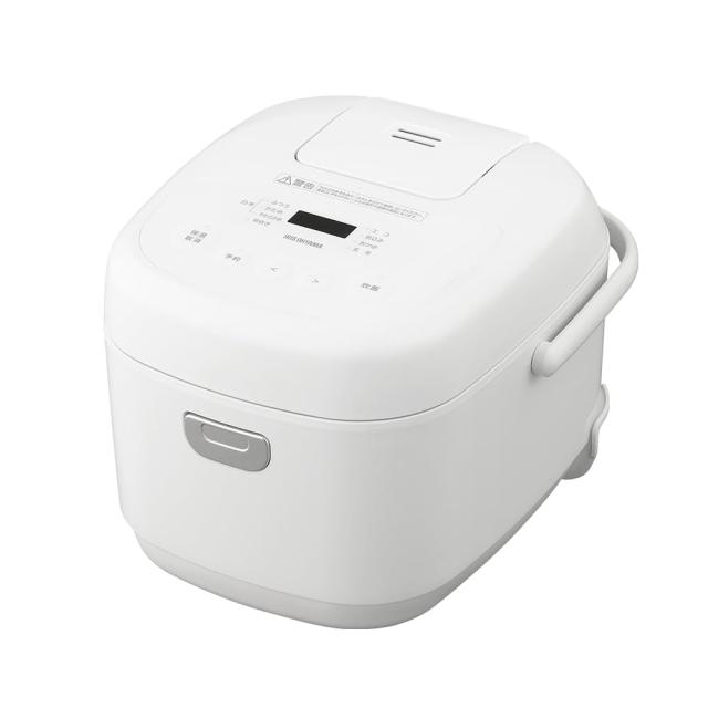 アイリスオーヤマ マイコン炊飯器 5.5合 一人暮らし 9種ヘルシーメニュー 自動メニュー搭載 銘柄炊き分け 軽量カップ付き RC-BMA50-W ホ