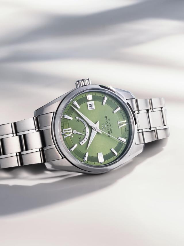 オリエントスターORIENT STAR 自動巻き腕時計 スタンダード 機械式 日本製 国内2年付 RK-AU0107E メンズ グリーン_7