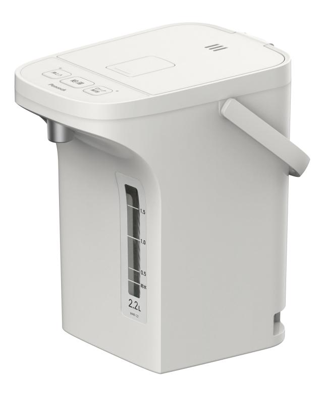 ピーコック魔法瓶 電気ポット 早沸き 保温 沸騰 マイコン 自動ロック シンプル設計 湯沸かしポット 保温 ポット 空だき防止 (2.2L)