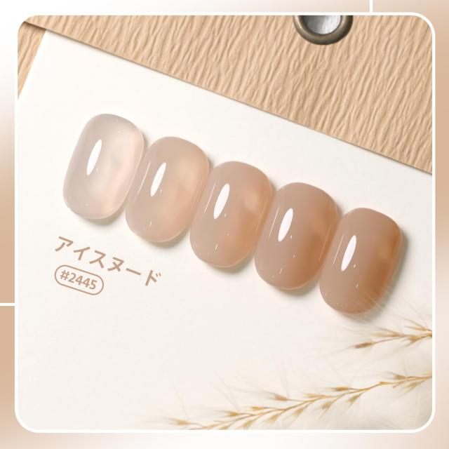GAOY ジェルネイル カラージェル シアーカラー 透 け感 ベージュ