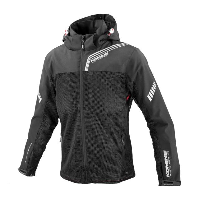 KOMINE 2025モデル JK-179 エニグマライト ハーフメッシュパーカ